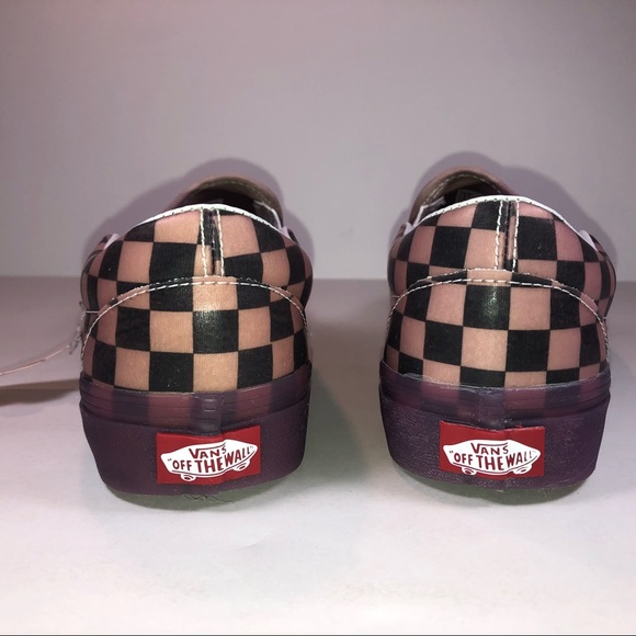 Vans Slip On Translucent Rubber Porcini Sneakers - Picture 5 of 7